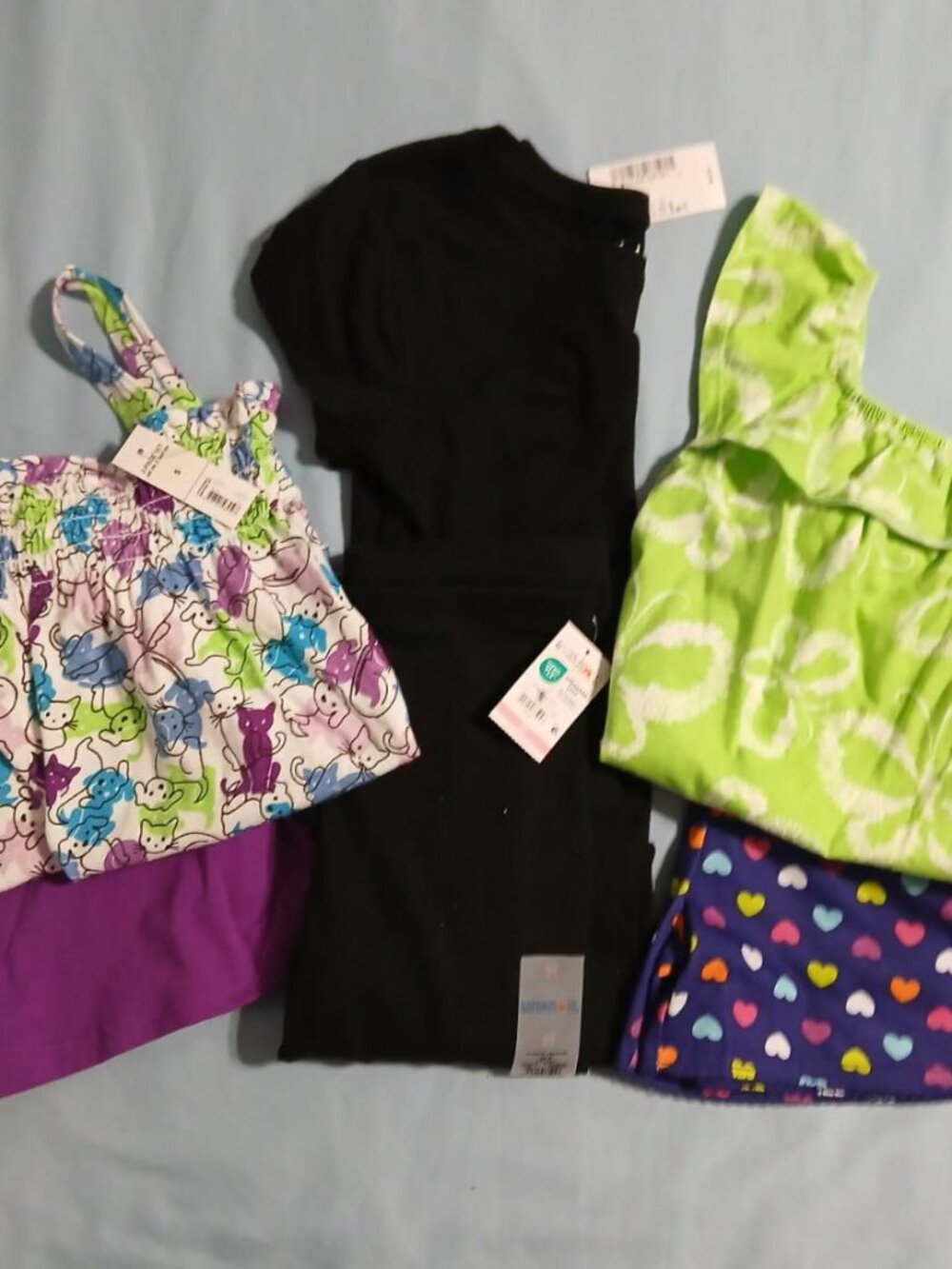 6pc Girl's coordinated sets